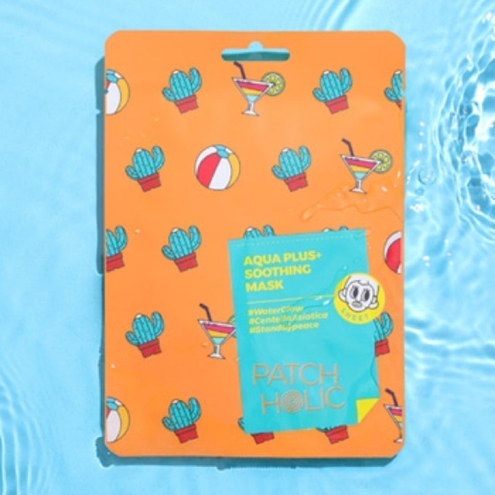 NWT patchholic Aqua Plus Soothing Mask - sheet